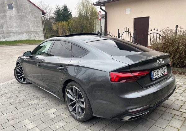 Audi A5 cena 164900 przebieg: 41530, rok produkcji 2022 z Ścinawa małe 254